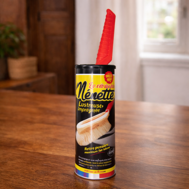 Nénette lustreuse imprégnée