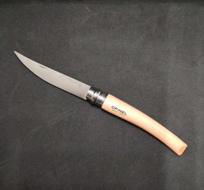 Couteau Opinel N°8 Effilé pliant Inox