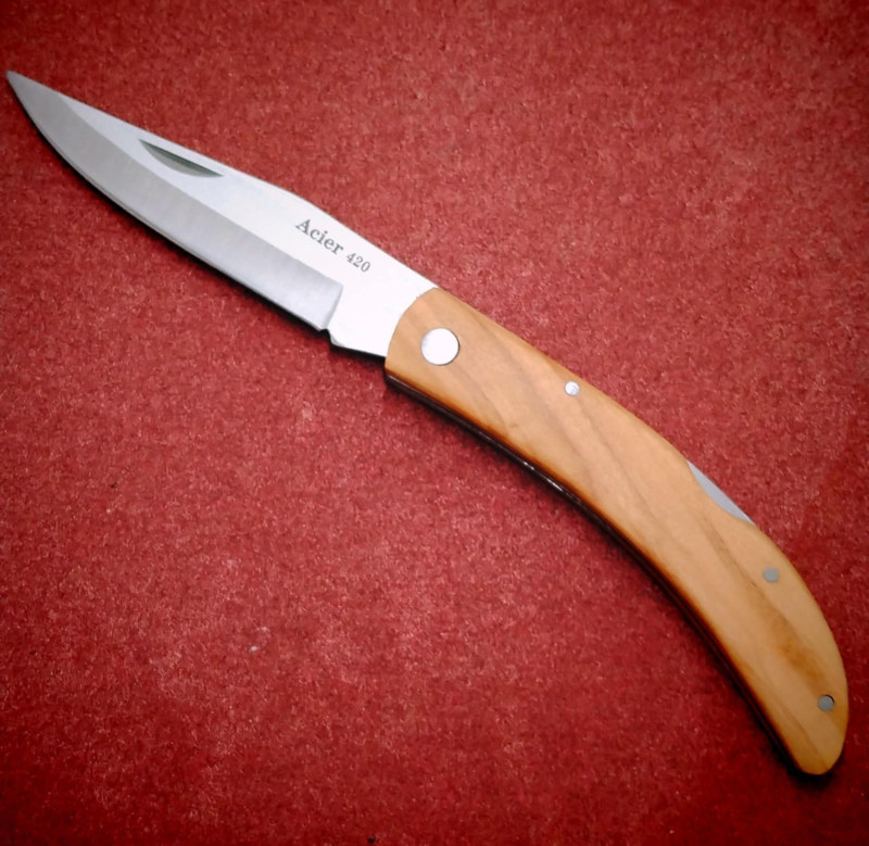 Couteau pliant Acier 420 20,5 cm