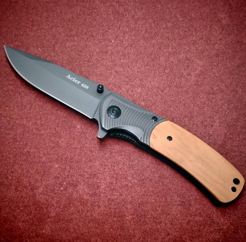 Couteau Pliant 20 cm Acier 420