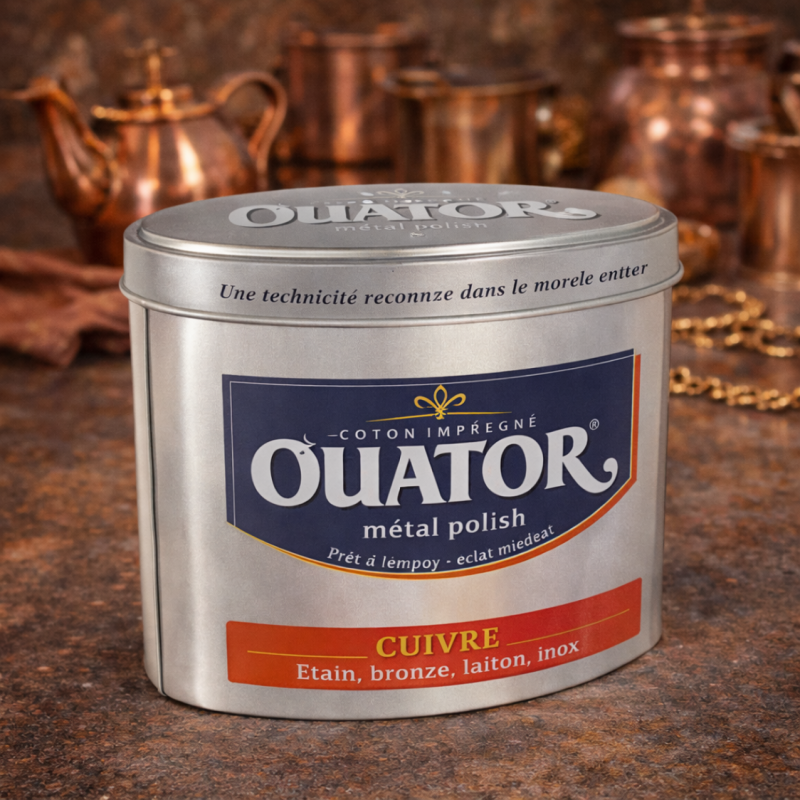 Ouator cuivre, étain, bronze, laiton