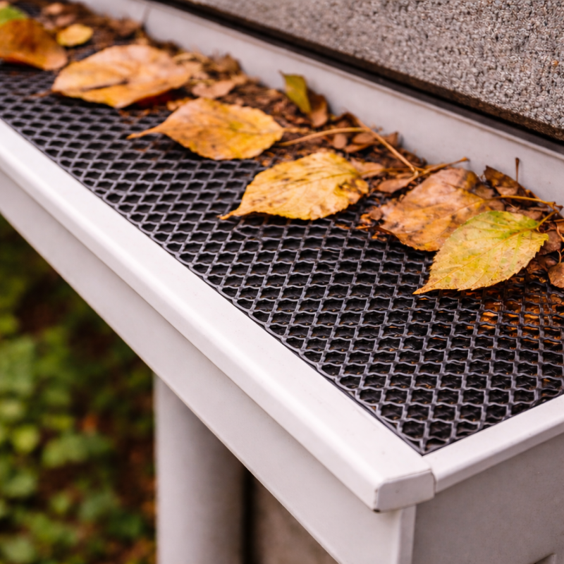 Grille de gouttières