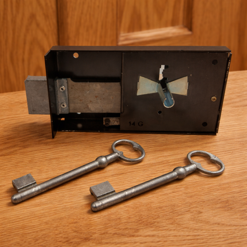 Serrure pêne dormant