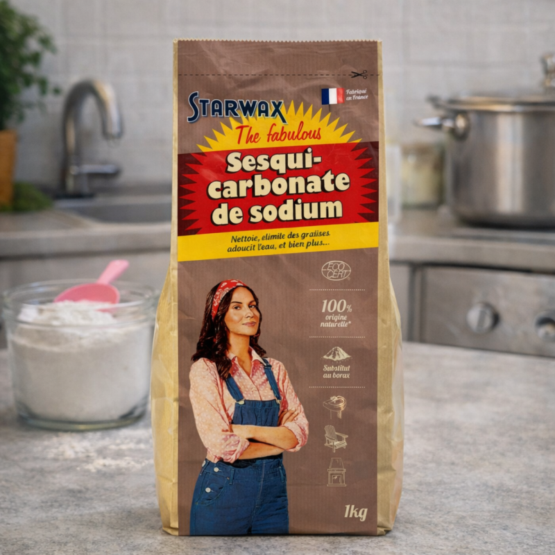 Sesqui-carbonate de sodium Starwax