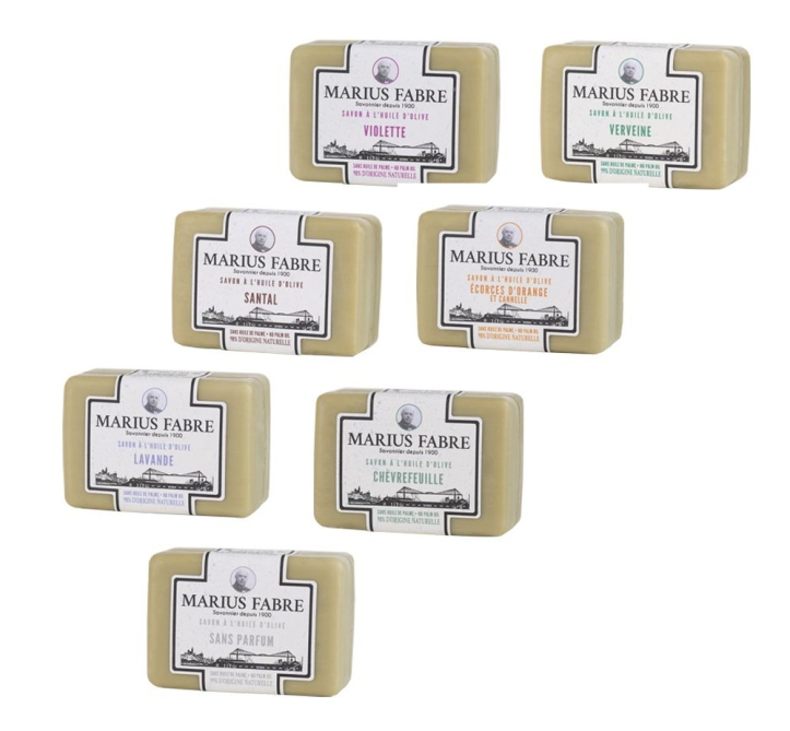Savon à l'huile d'olive parfumé Marius Fabre 100g