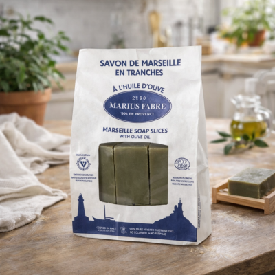 Savon de Marseille Marius Fabre à l'huile d'olive 1KG