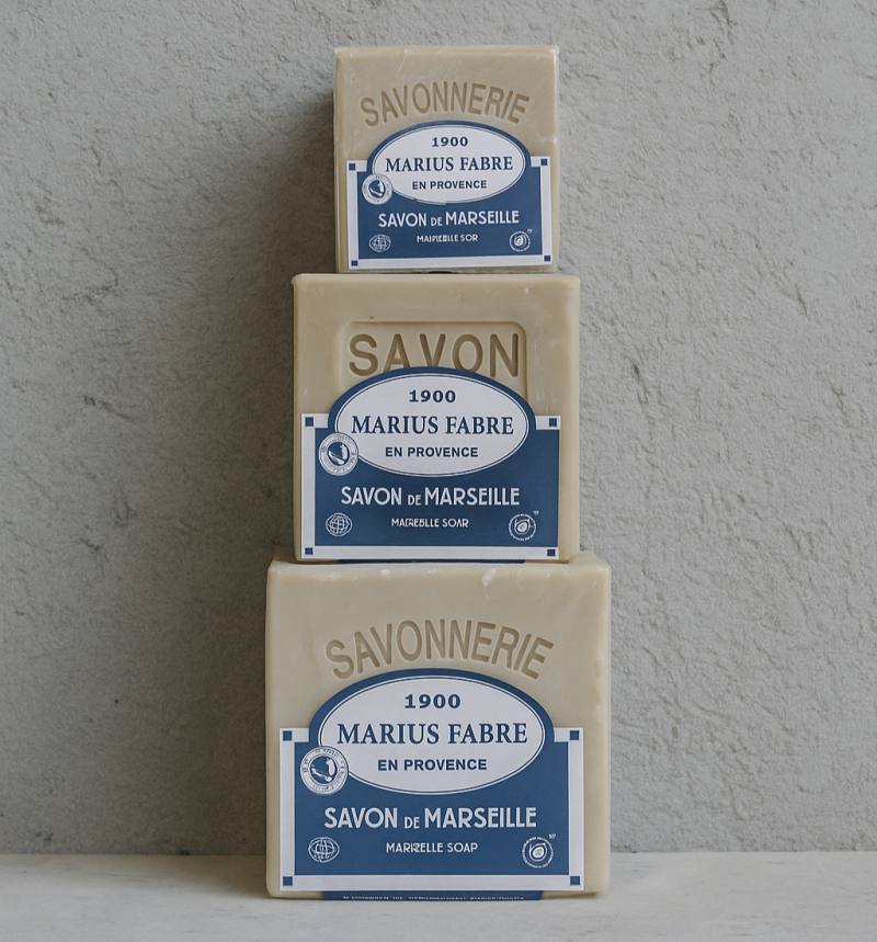 Cube Savon de Marseille Marius Fabre Naturel
