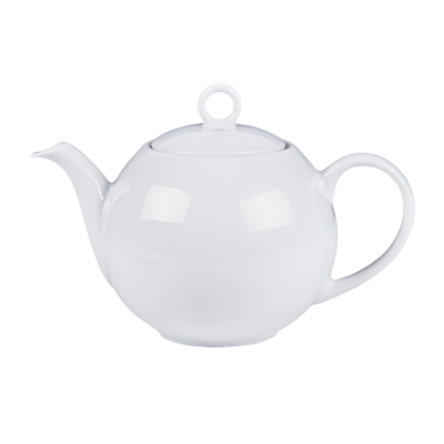 Theiere ALASKA blanche 1,2L en porcelaine