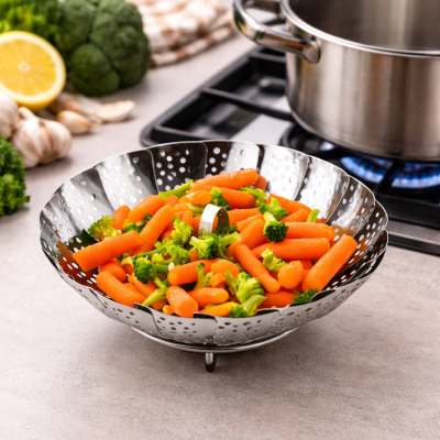 Cuit vapeur marguerite réglable 14-24 cm