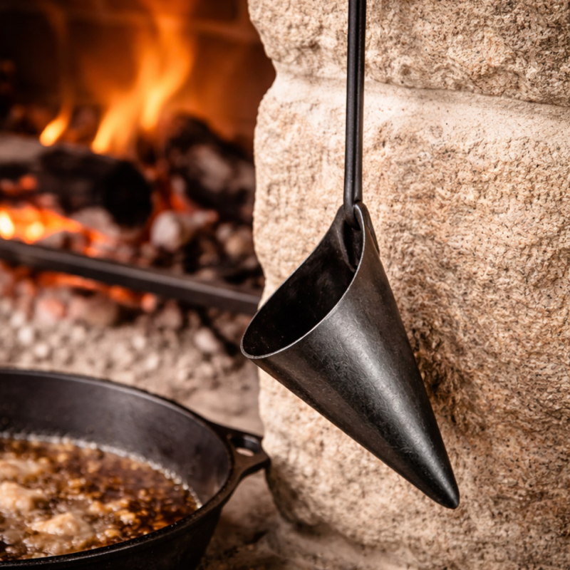 Flamboir, Coqueron, Flambadou, Fer forgé