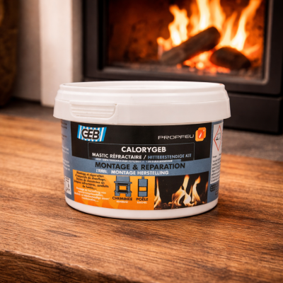 Mastic Réfractaire Montage et Réparation pot 300g