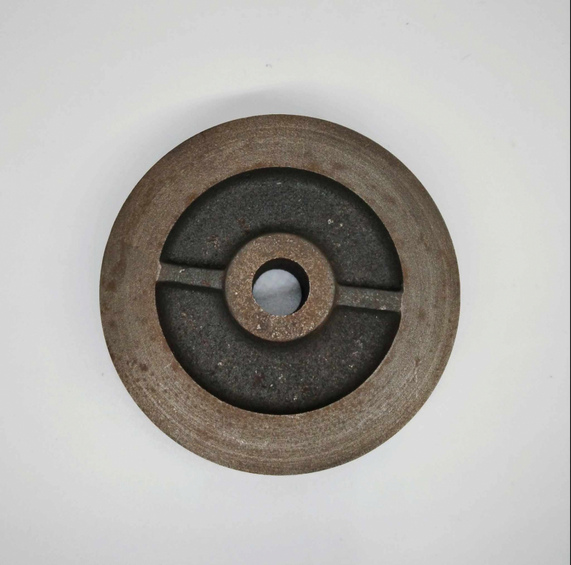 Poulie gorge carrée diamètre 10 cm