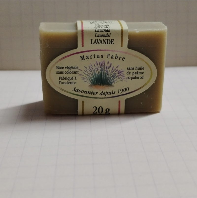 Savon parfumé Marius Fabre 20g