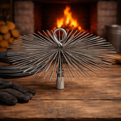 Herisson ramonage acier rond