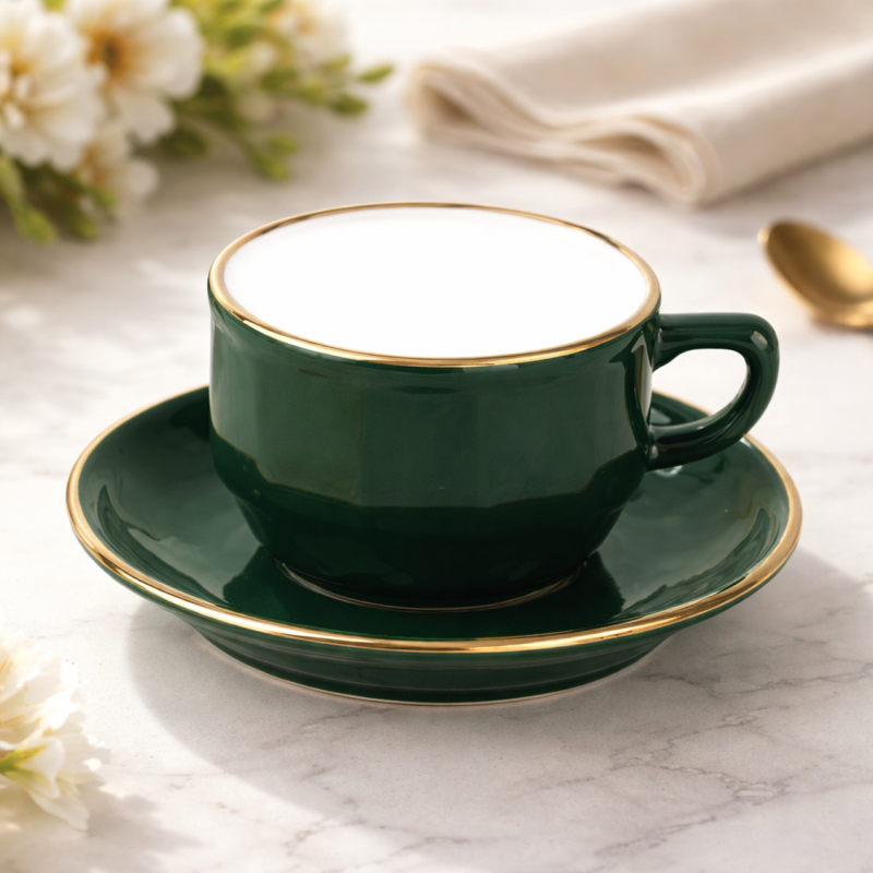 Tasse à café et soucoupe Bistrot Parisien 9 cl